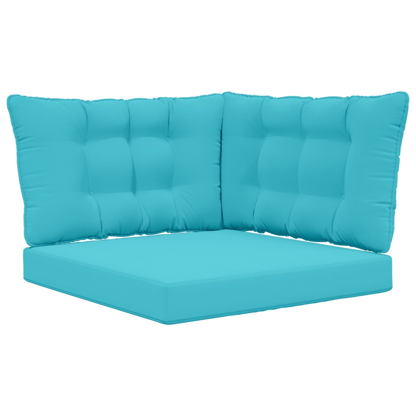 Udendørs Sofa Pude Polyester Turkis 68,5 x 68,5 cm