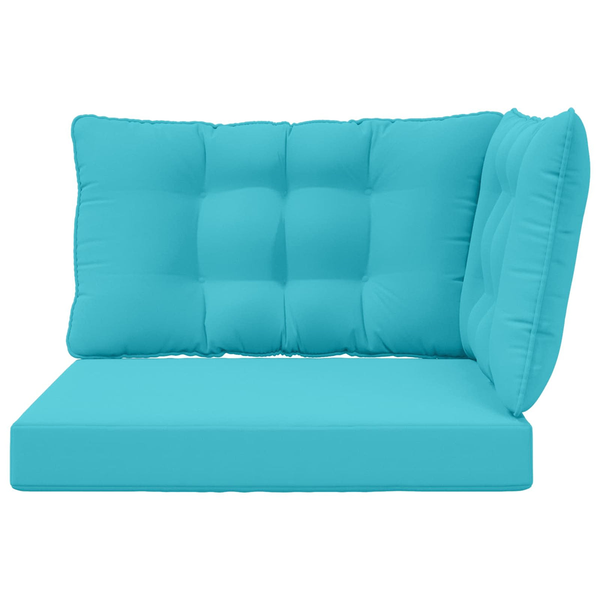 Udendørs Sofa Pude Polyester Turkis 68,5 x 68,5 cm