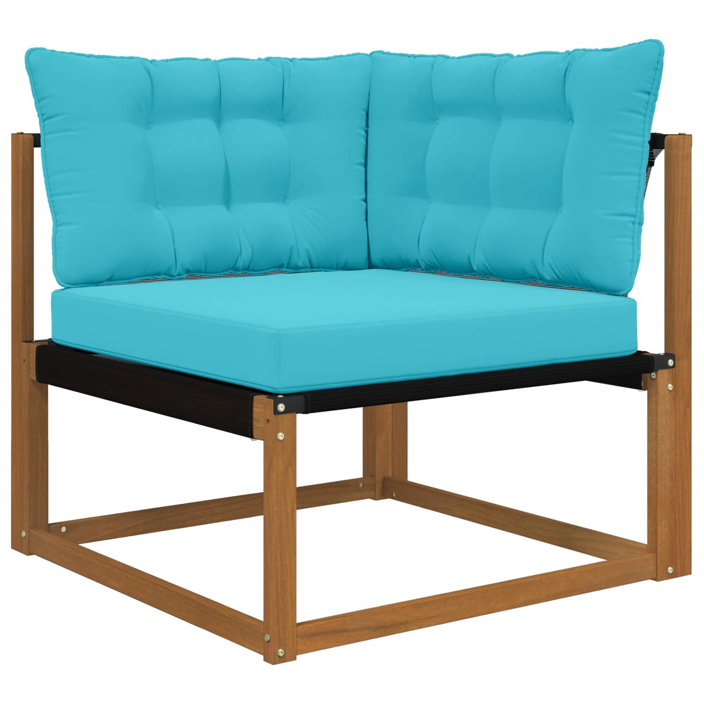 Udendørs Sofa Pude Polyester Turkis 68,5 x 68,5 cm