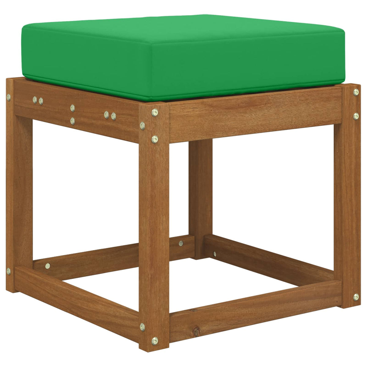 Udendørs Sædepude 100% polyester Grøn 40 x 40 x 8 cm