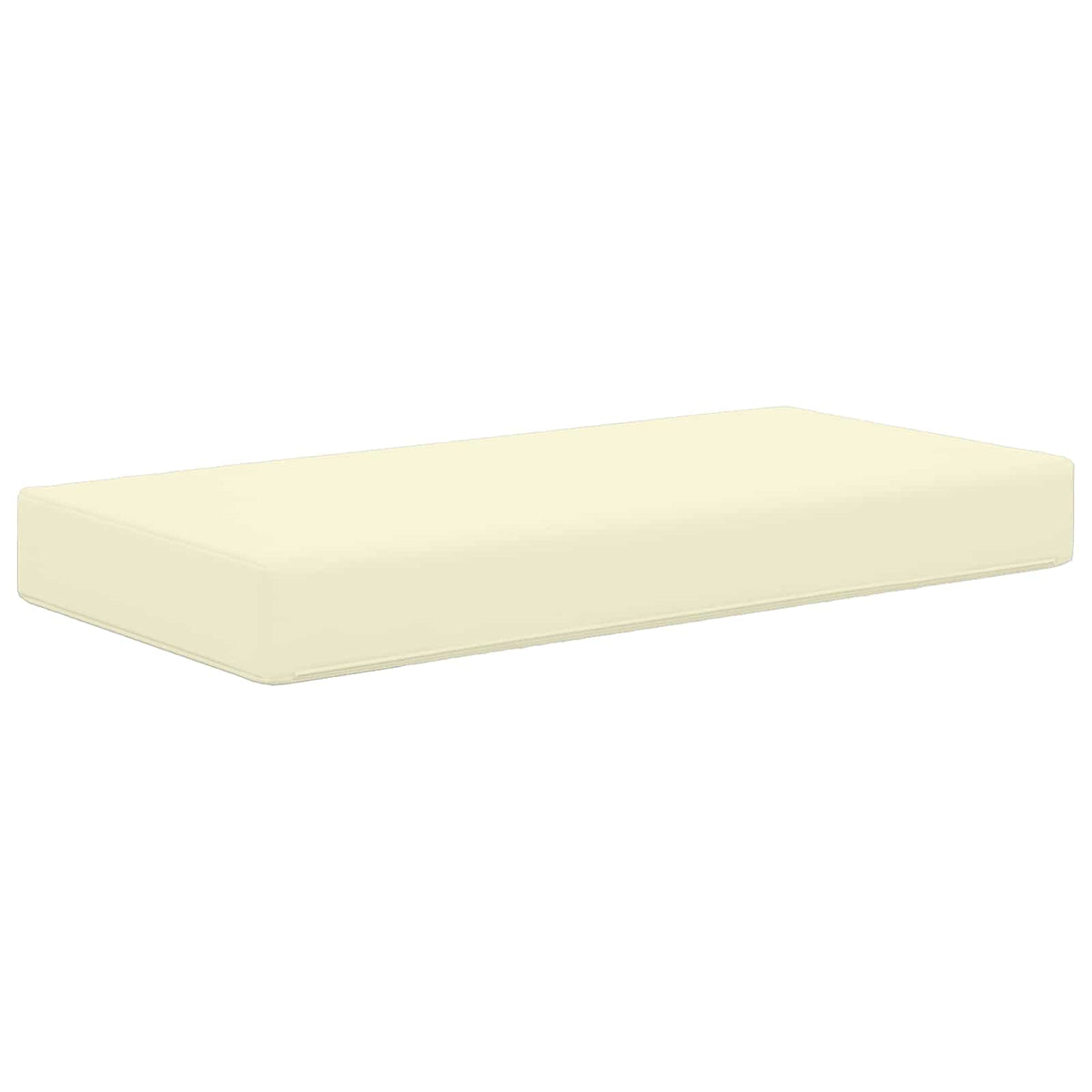 Udendørs Sædepude 100% polyester Cremefarvet 80 x 40 x 8 cm