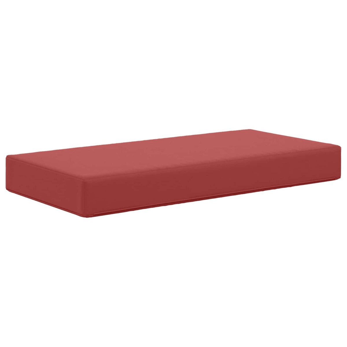 Udendørs Sædepude 100% polyester Vinrød 80 x 40 x 8 cm