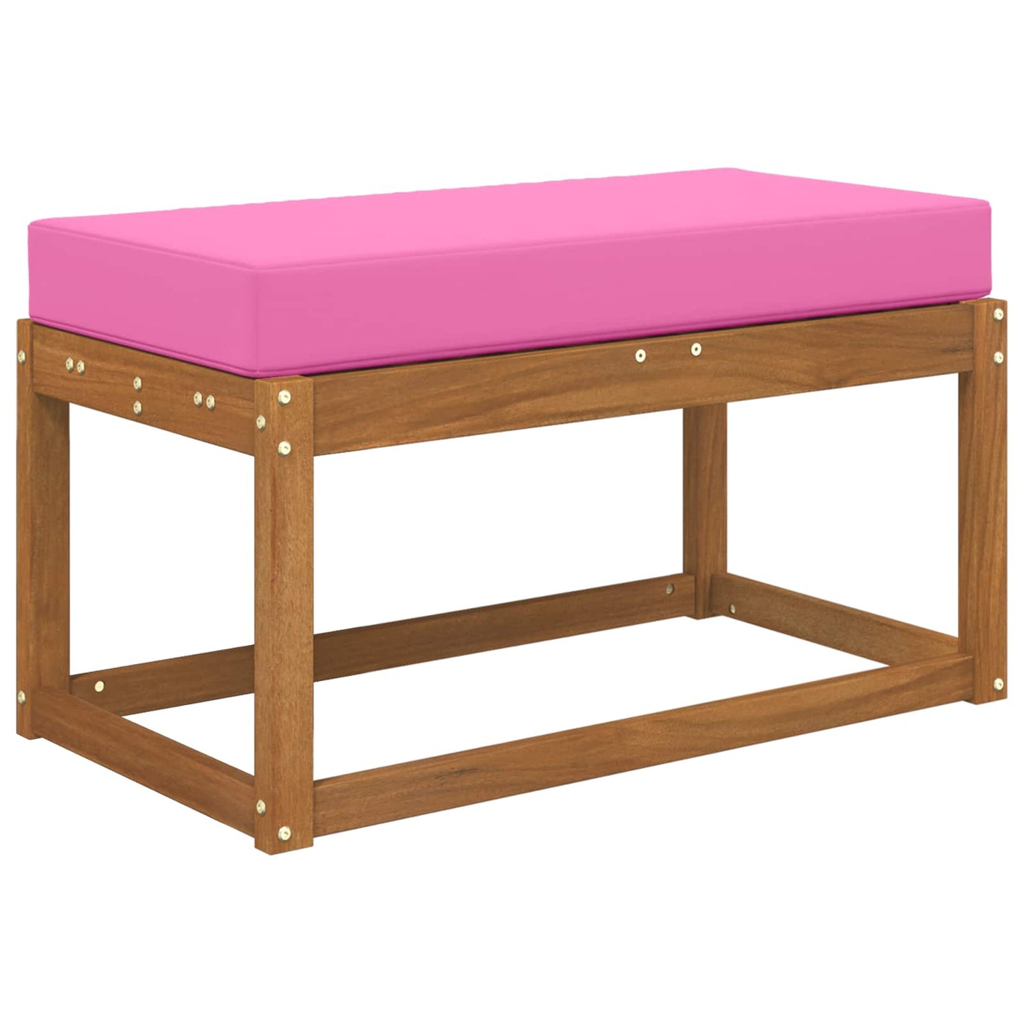 Udendørs Sædepude 100% polyester Lyserød 80 x 40 x 8 cm