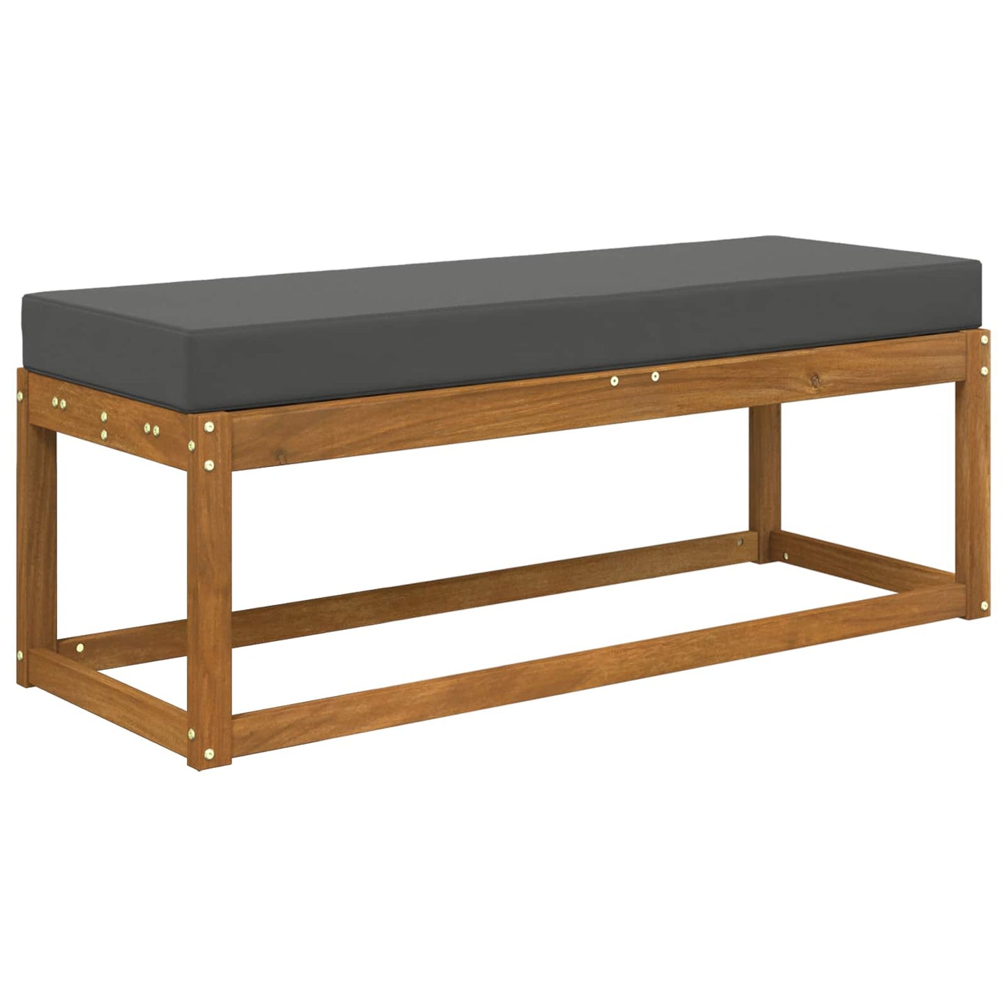 Udendørs Sædepude 100% polyester Antracit 115 x 40 x 8 cm
