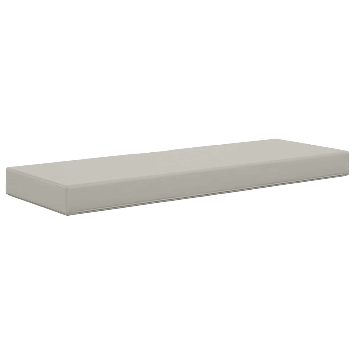 Udendørs Sædepude 100% polyester Grå 111,5 x 40 x 8 cm