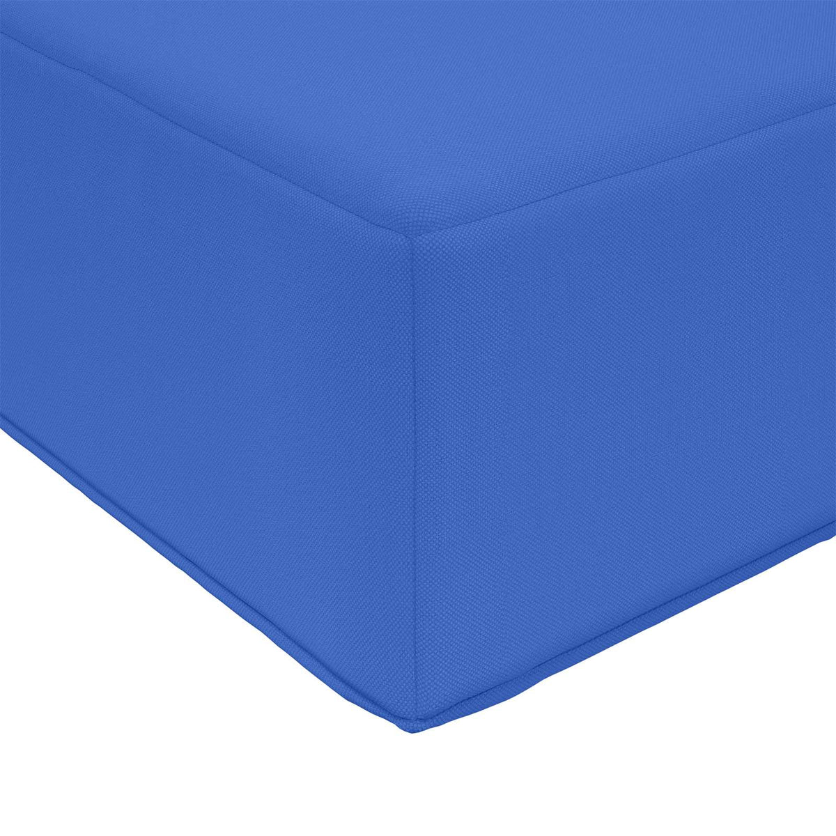 Udendørs Sædepude 100% polyester Kongelig blå 111,5 x 40 x 8 cm