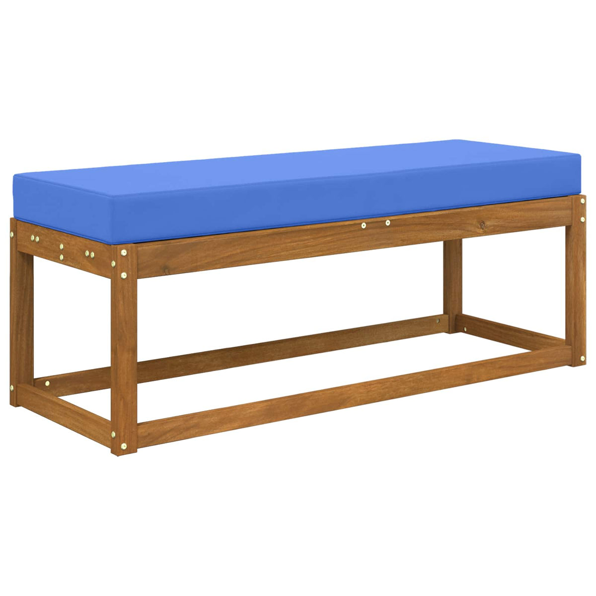 Udendørs Sædepude 100% polyester Kongelig blå 111,5 x 40 x 8 cm