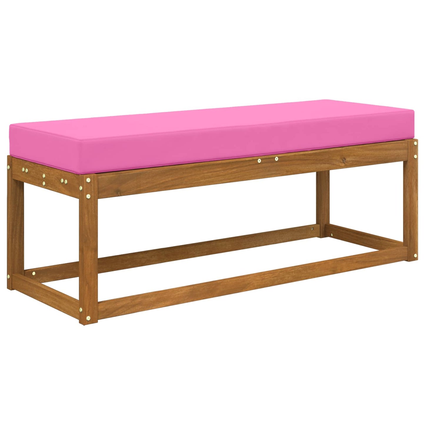 Udendørs Sædepude 100% polyester Lyserød 115 x 40 x 8 cm