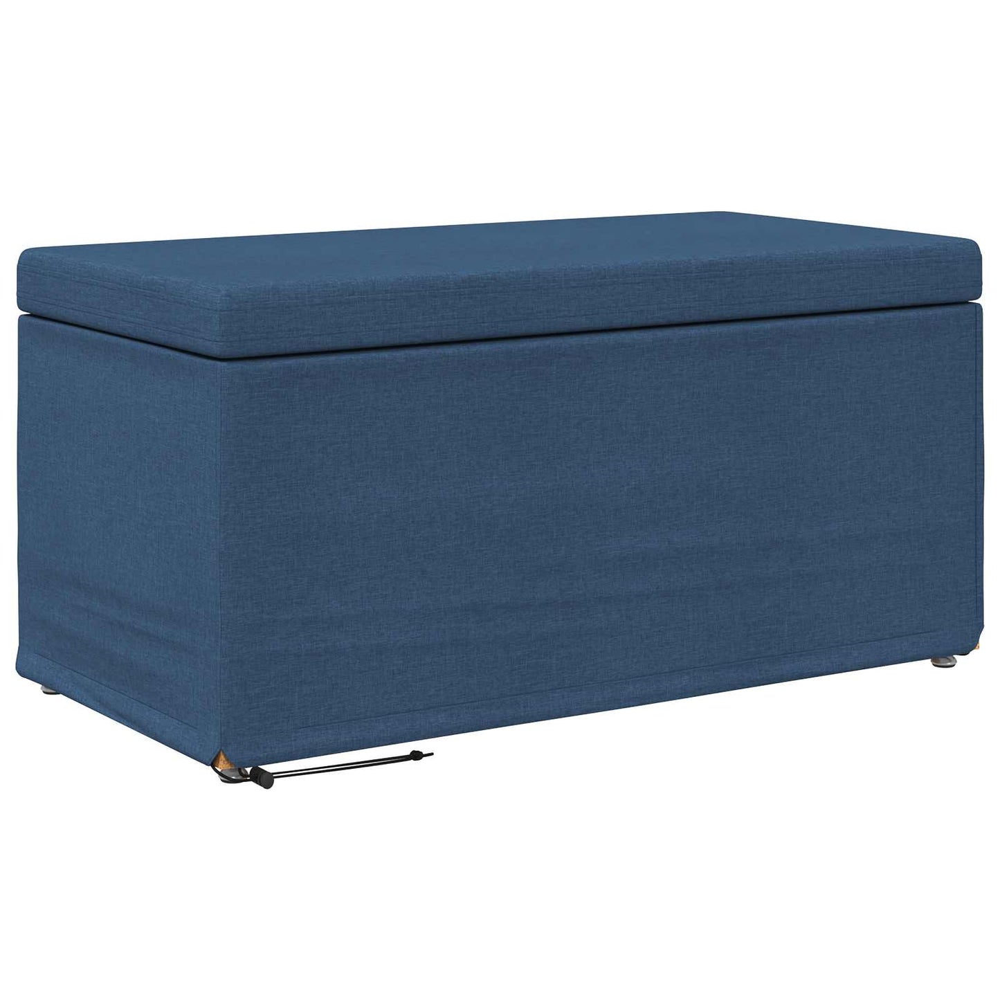 Taburet Blå 81 x 41 x 40 cm Stof og konstrueret træ
