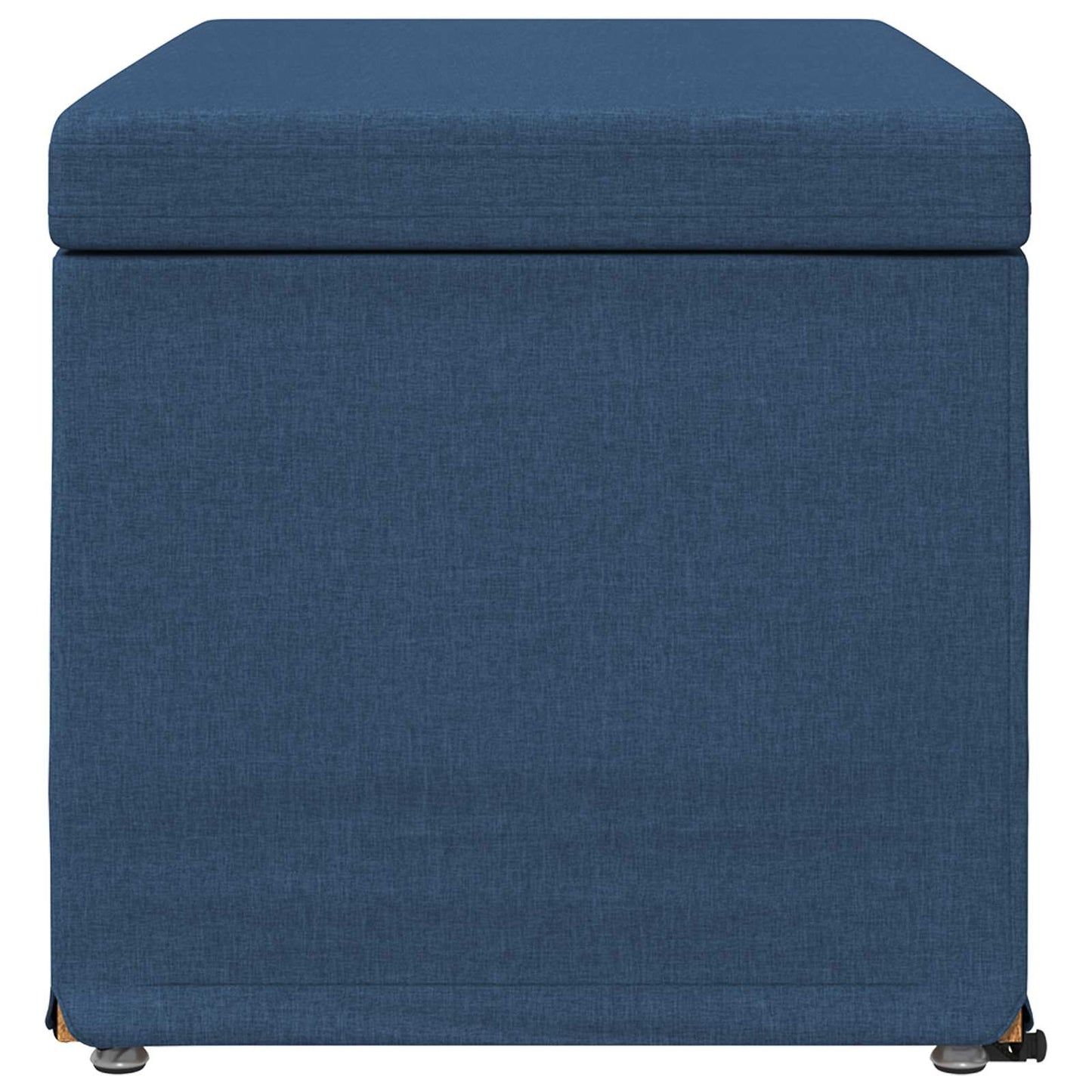 Taburet Blå 81 x 41 x 40 cm Stof og konstrueret træ