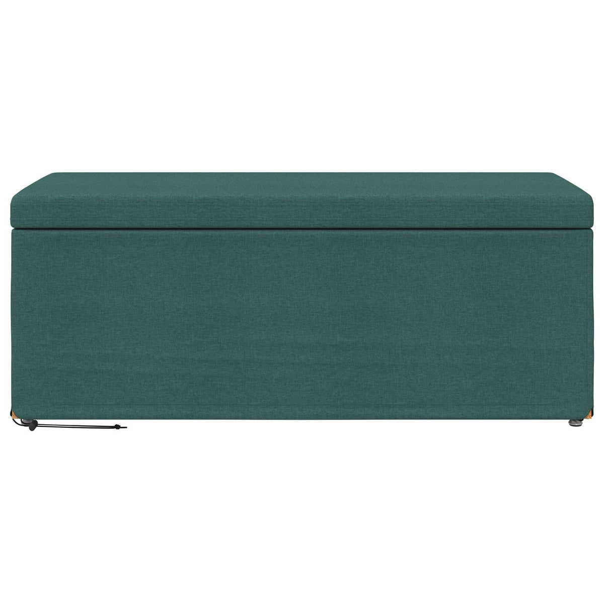 Taburet Mørkegrøn 101 x 41 x 40 cm Stof og konstrueret træ