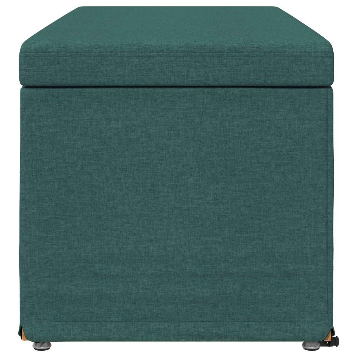 Taburet Mørkegrøn 101 x 41 x 40 cm Stof og konstrueret træ