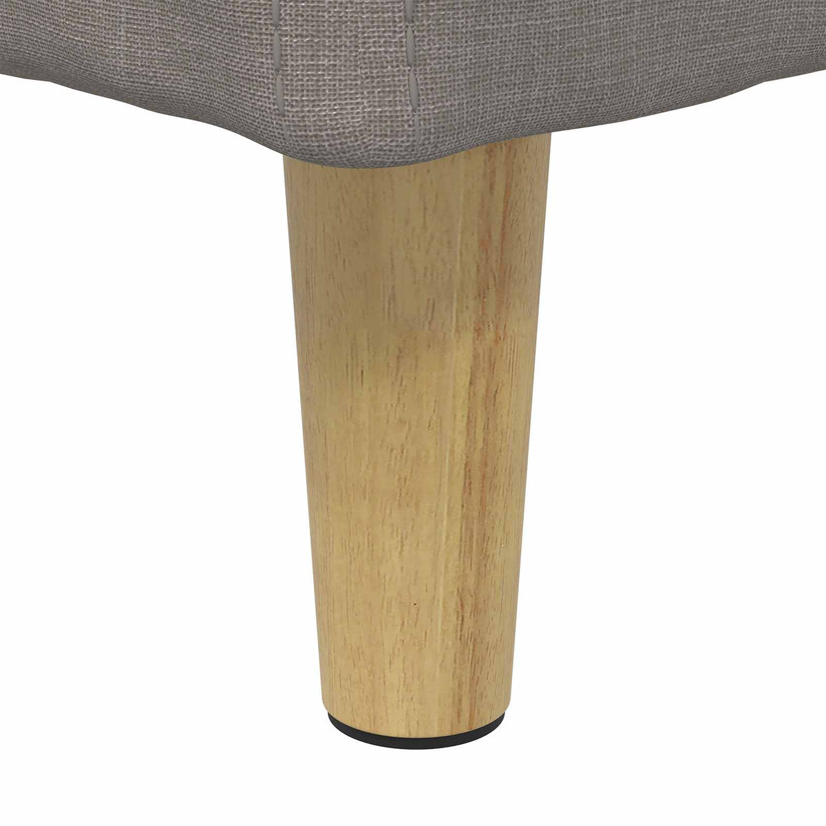 Ottoman med Opbevaring Gråbrun 40 x 40 x 45 cm Stof