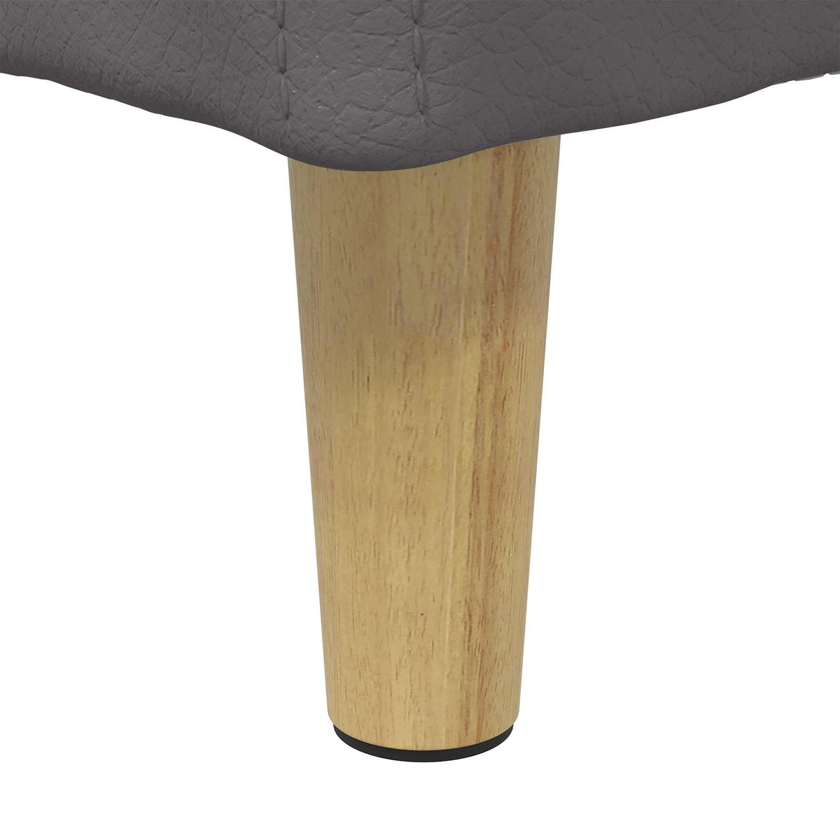 Ottoman med Opbevaring Grå 60 x 60 x 45 cm Kunstlæder