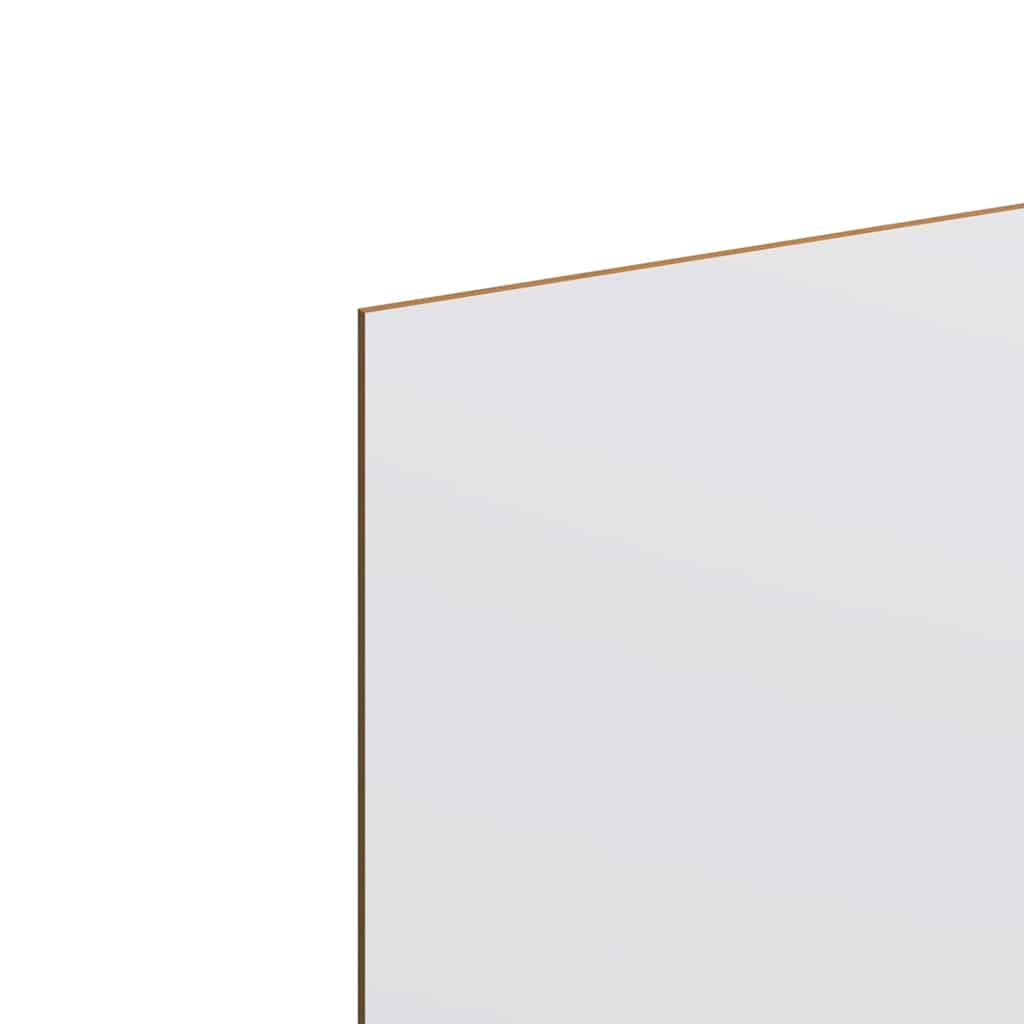 Dekor Panels 50 stk. Hvid 15 x 21 x 0,27 cm Konstrueret træ
