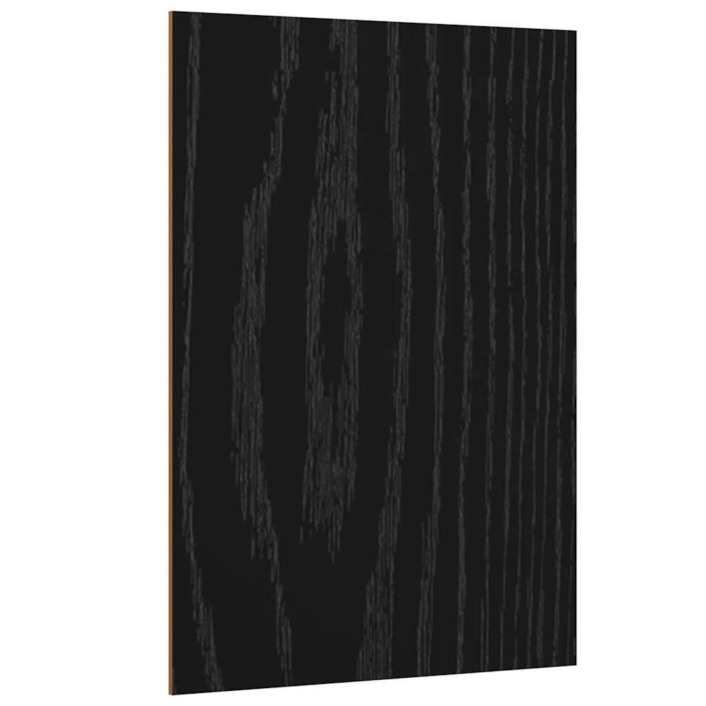 Dekor Panels 50 stk. Sort eg 15 x 21 x 0,27 cm Konstrueret træ