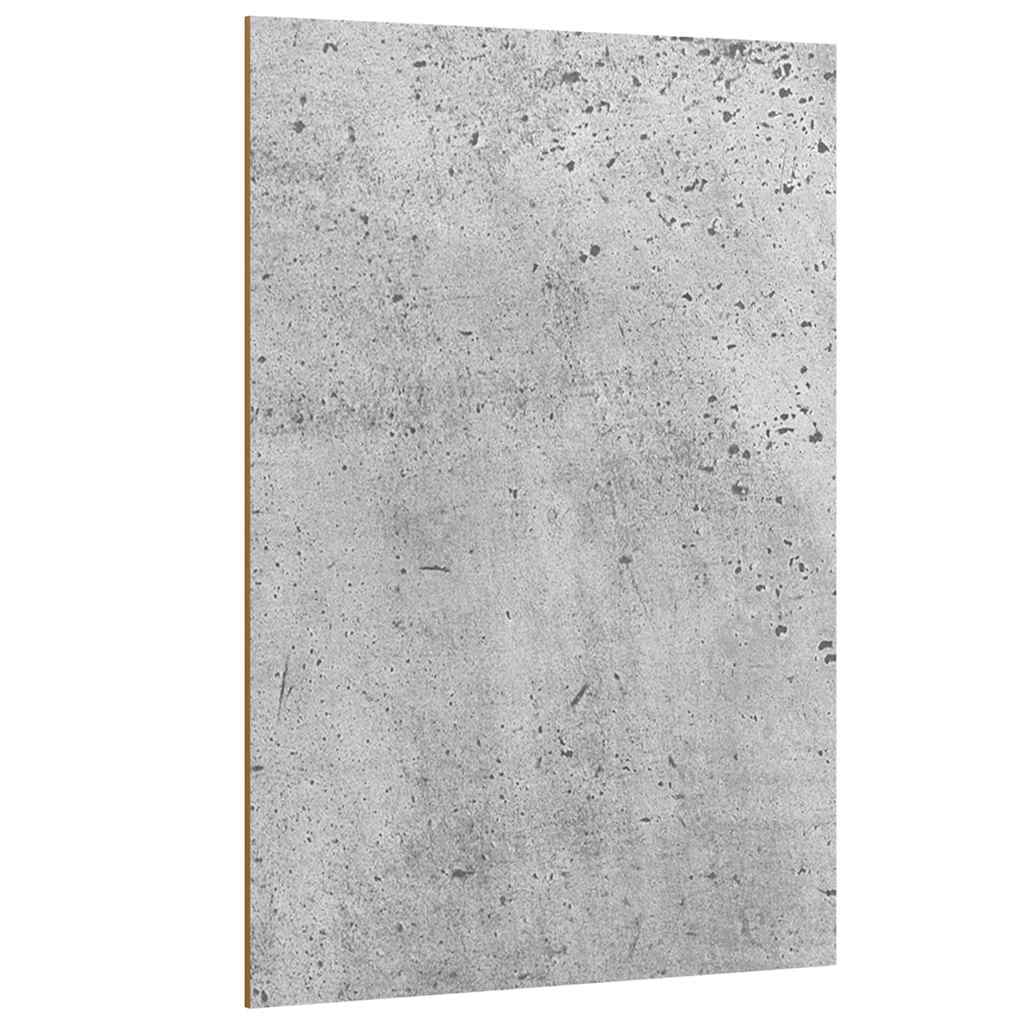 Dekor Panels 50 stk. Betongrå 15 x 21 x 0,27 cm Konstrueret træ