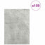 Dekor Panels 150 stk. Betongrå 15 x 21 x 0,27 cm