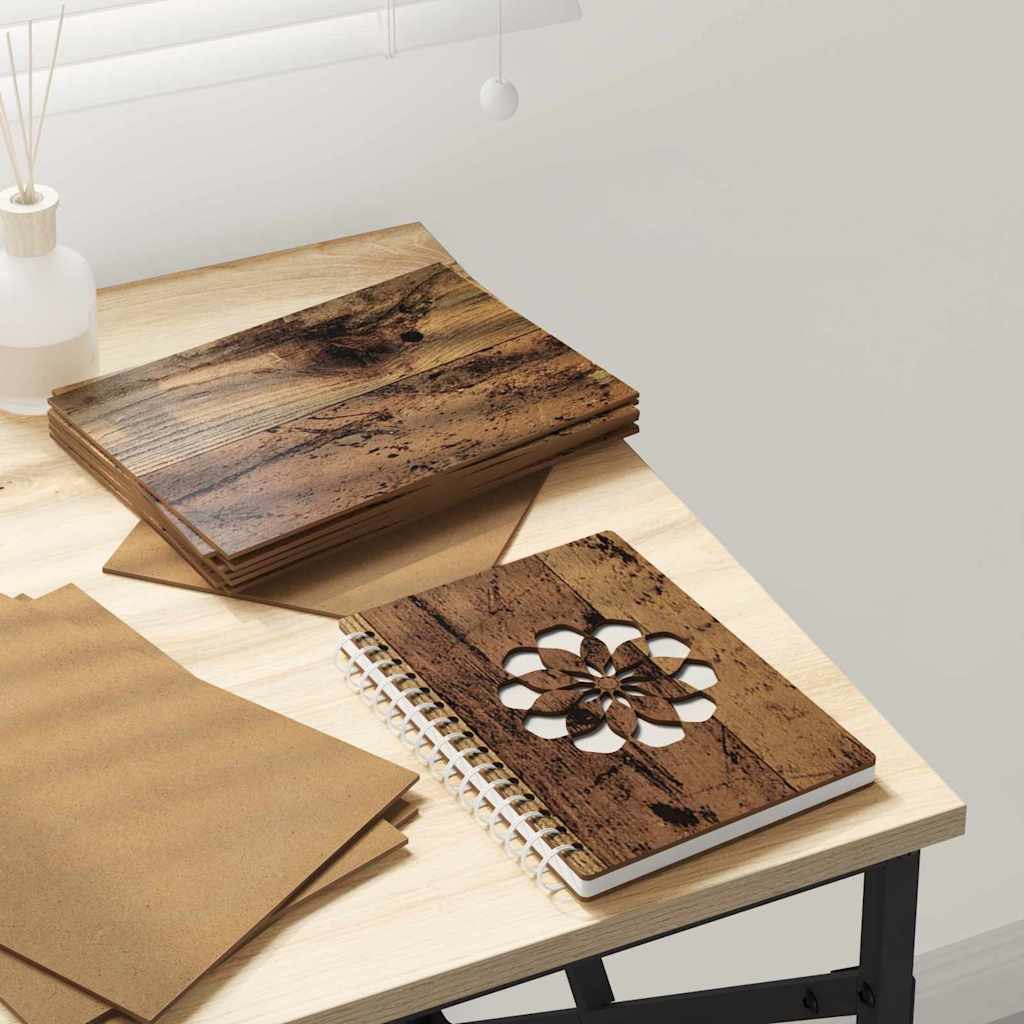 Dekor Panels 50 stk. Gammelt træ 15 x 21 x 0,27 cm