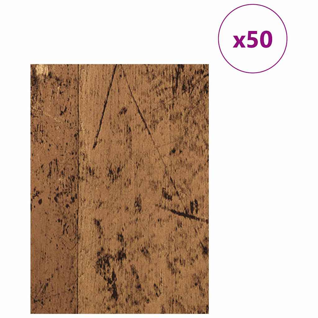 Dekor Panels 50 stk. Gammelt træ 15 x 21 x 0,27 cm