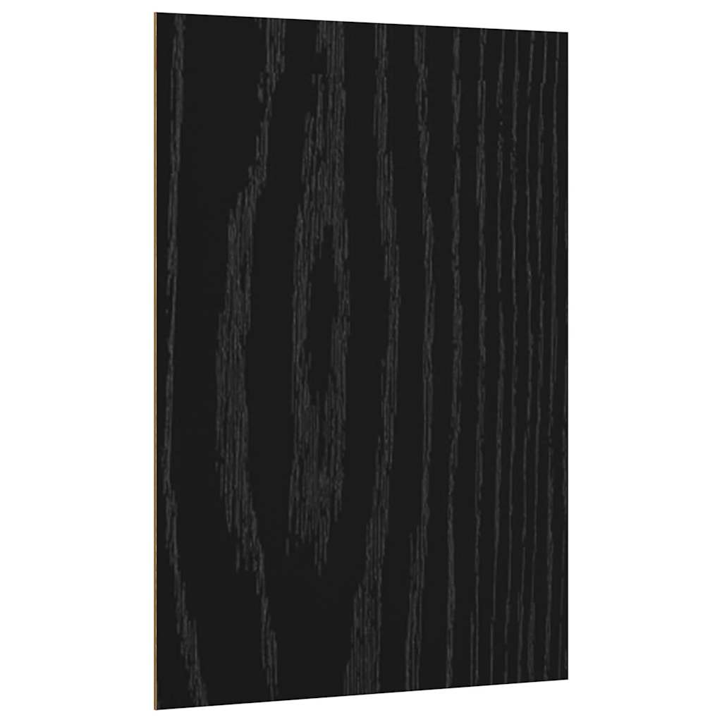 Dekor Panels 50 stk. Sort eg 21 x 30 x 0,27 cm Konstrueret træ