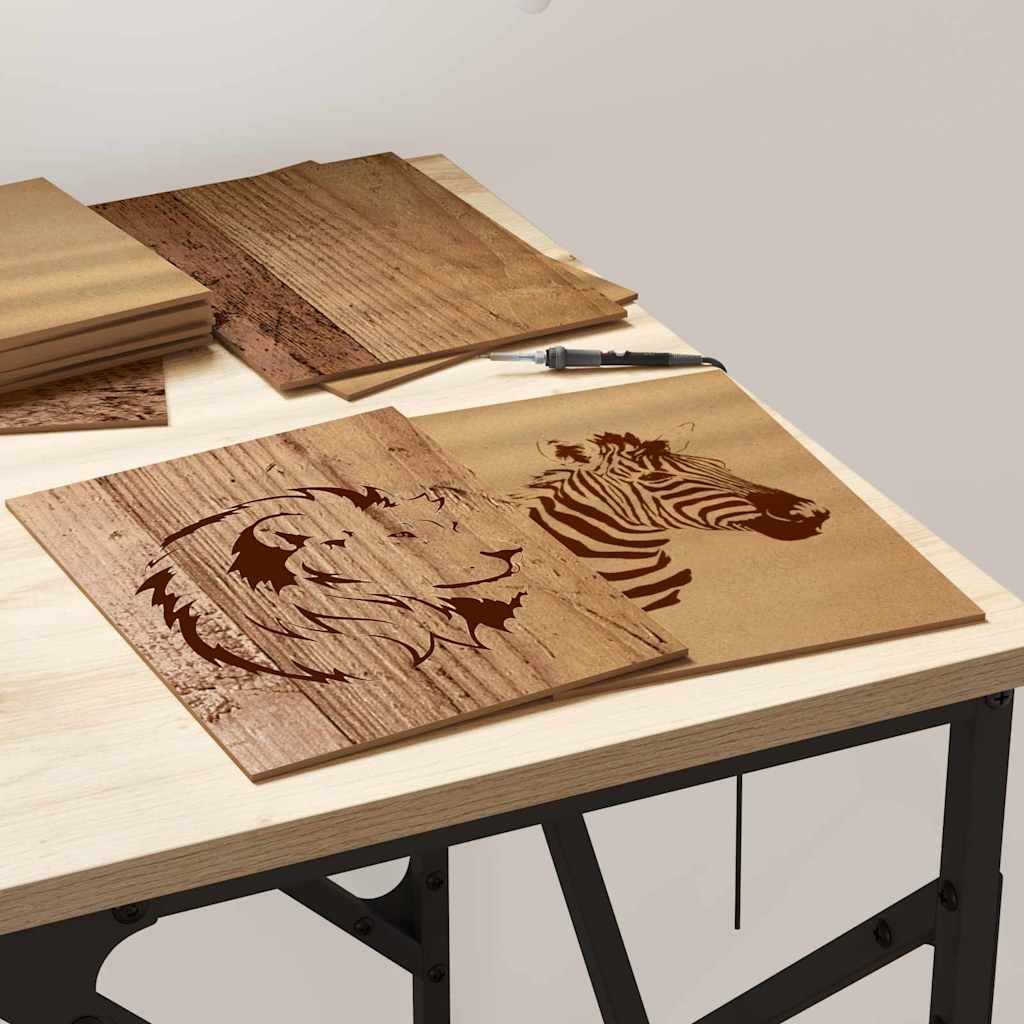 Dekor Panels 12 stk. Gammelt træ 21 x 30 x 0,27 cm