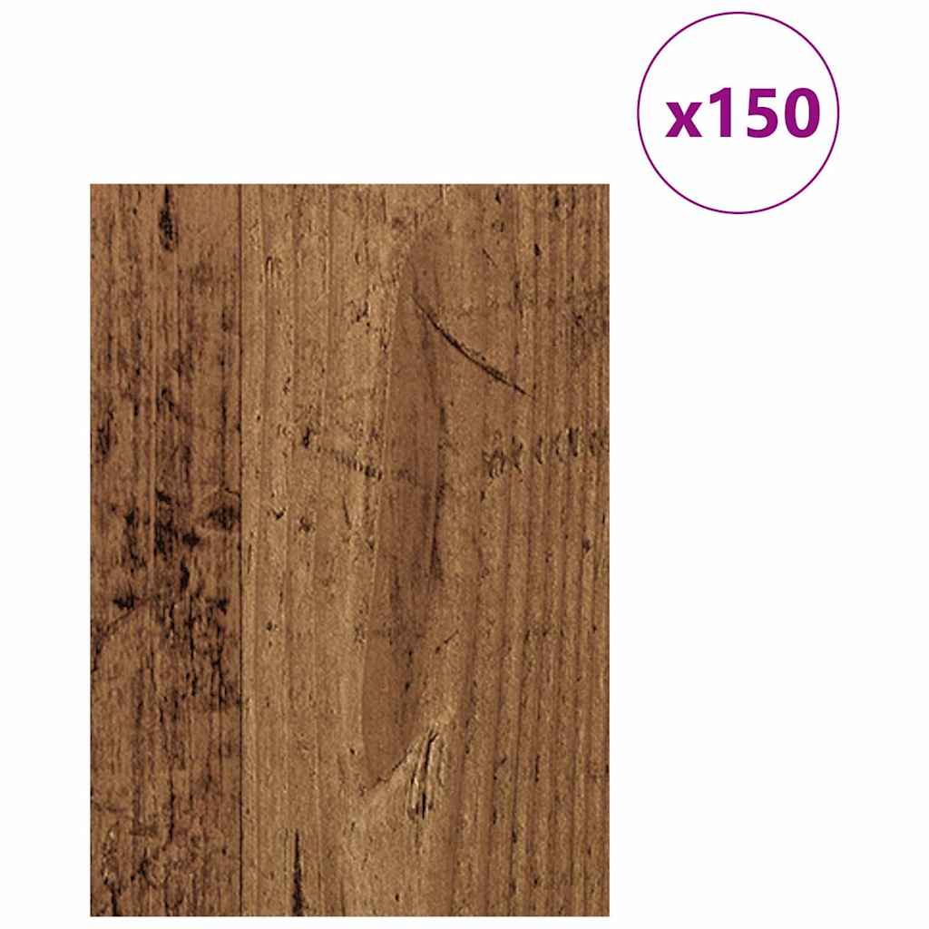 Dekor Panels 150 stk. Gammelt træ 21 x 30 x 0,27 cm