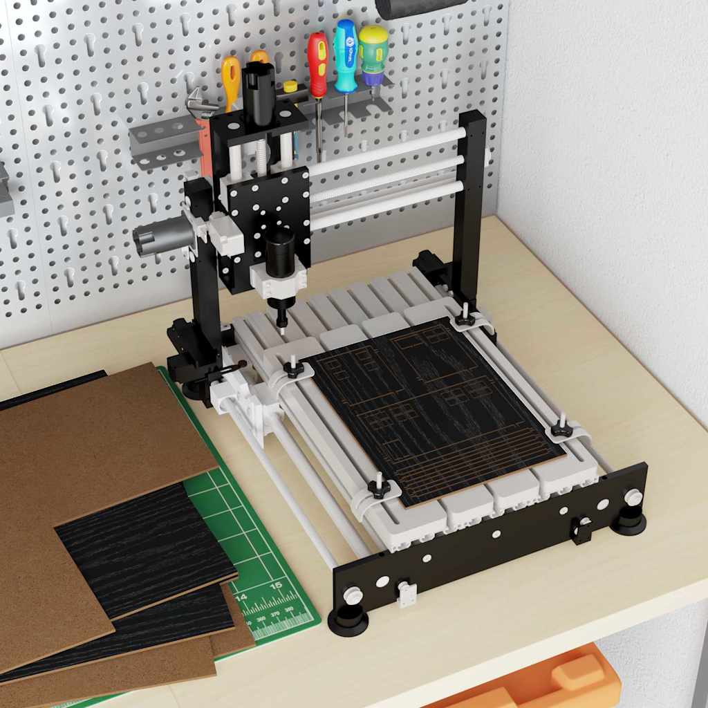 Dekor Panels 12 stk. Sort eg 30 x 42 x 0,27 cm Konstrueret træ