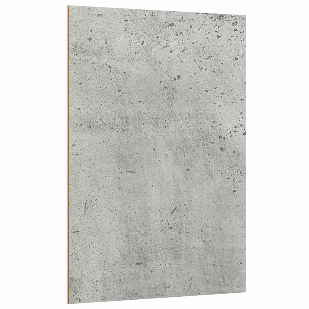 Dekor Panels 12 stk. Betongrå 30 x 42 x 0,27 cm Konstrueret træ