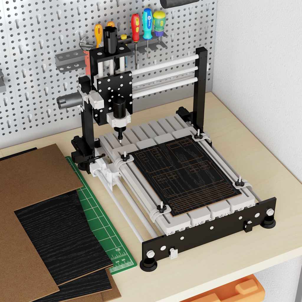 Dekor Panels 50 stk. Sort eg 40 x 60 x 0,27 cm Konstrueret træ
