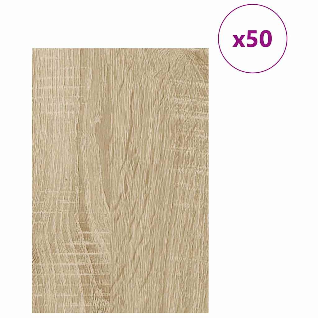 Dekor Panels 50 stk. Sonoma-eg 40 x 60 x 0,27 cm