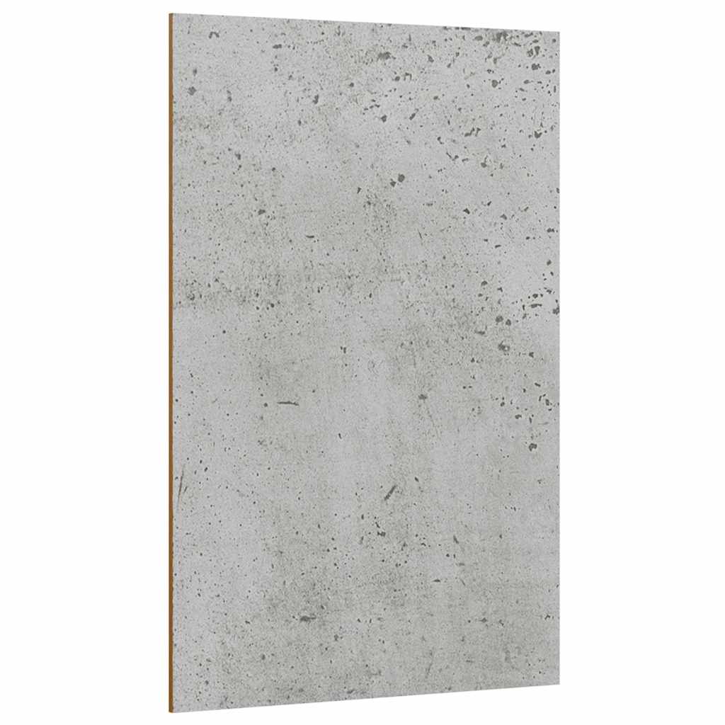 Dekor Panels 50 stk. Betongrå 40 x 60 x 0,27 cm Konstrueret træ