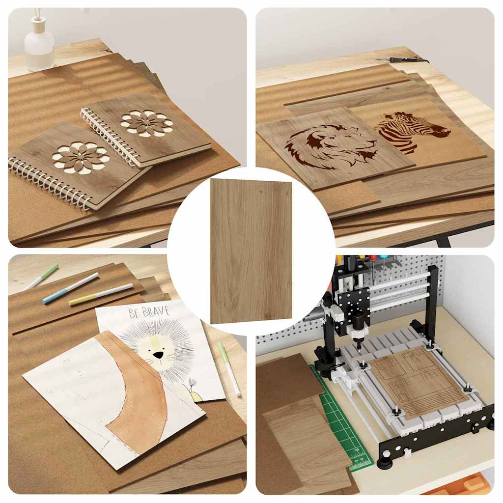 Dekor Panels 50 stk. Artisan-eg 40 x 60 x 0,27 cm
