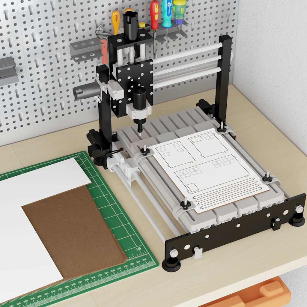 Dekor Panels 12 stk. Hvid 30 x 30 x 0,27 cm Konstrueret træ