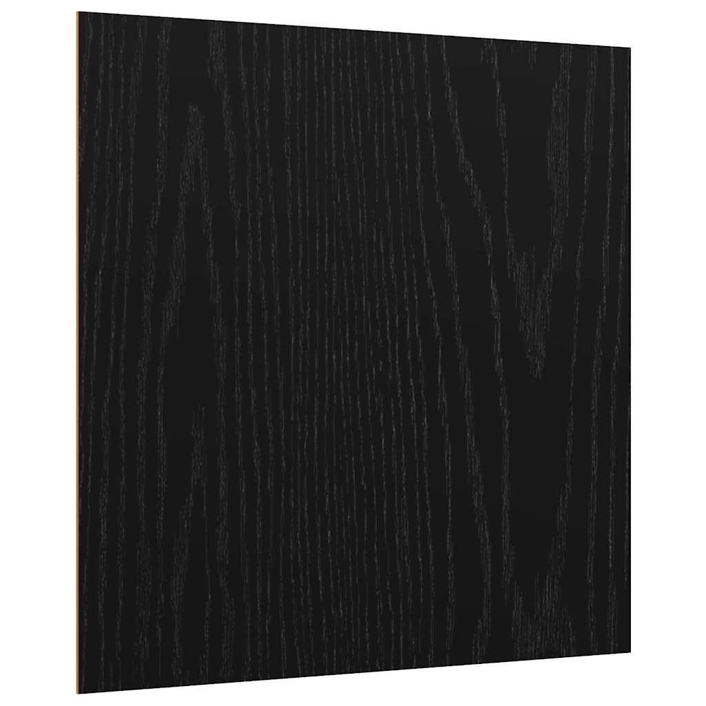 Dekor Panels 50 stk. Sort eg 30 x 30 x 0,27 cm Konstrueret træ