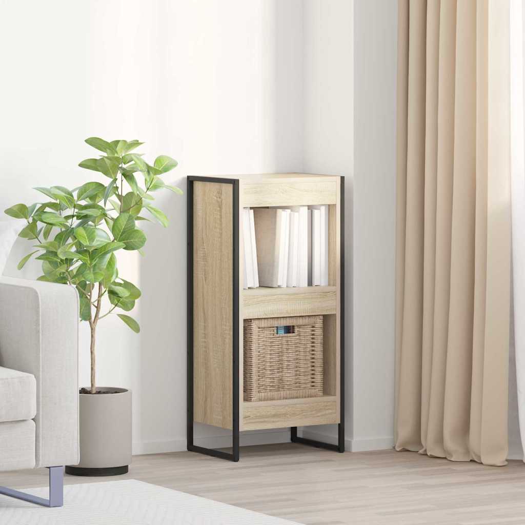 Bogskab 40 x 30 x 86,5 cm Konstrueret træ Sonoma