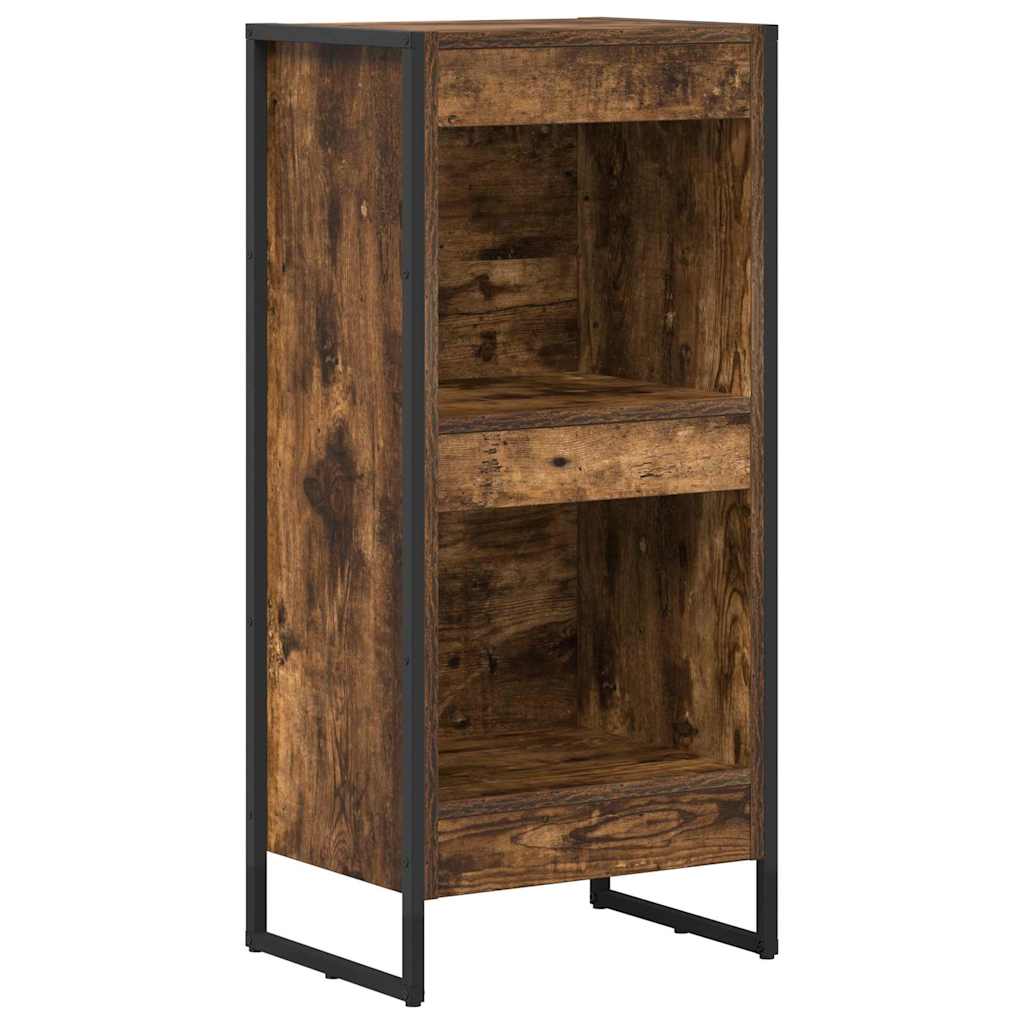Bogskab 40 x 30 x 86,5 cm Konstrueret træ Røget Eg