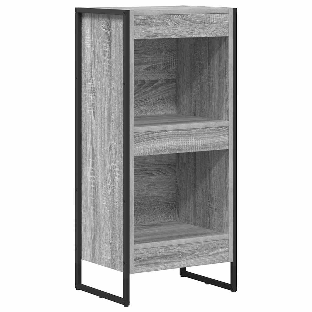Bogskab 40 x 30 x 86,5 cm Konstrueret træ Grå Sonoma