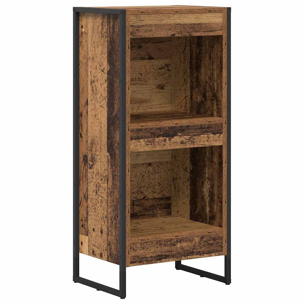 Bogskab 40 x 30 x 86,5 cm Konstrueret træ Gammelt træ