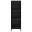 Bogskab 40 x 30 x 121 cm Konstrueret træ Sort eg