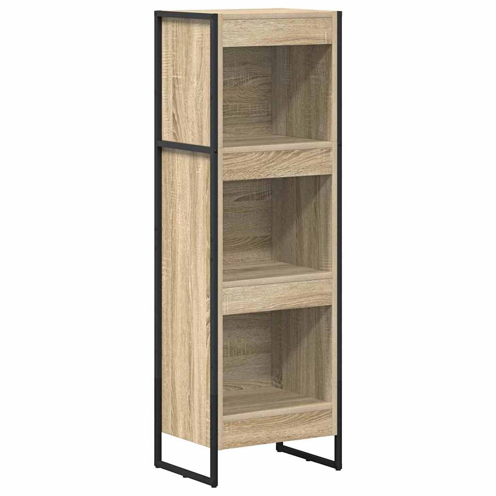 Bogskab 40 x 30 x 121 cm Konstrueret træ Sonoma
