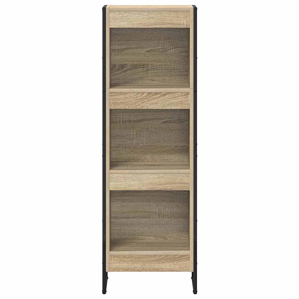 Bogskab 40 x 30 x 121 cm Konstrueret træ Sonoma