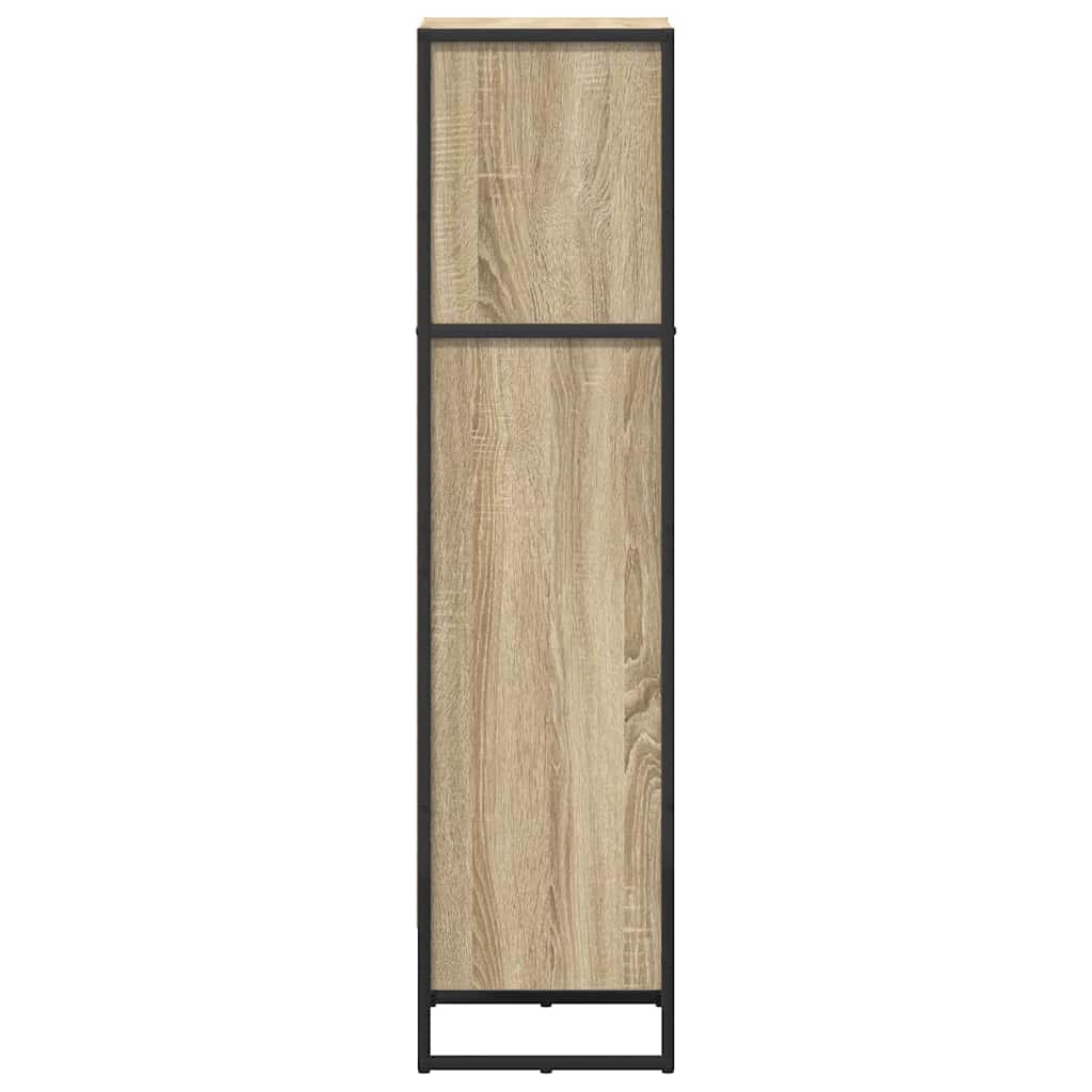 Bogskab 40 x 30 x 121 cm Konstrueret træ Sonoma