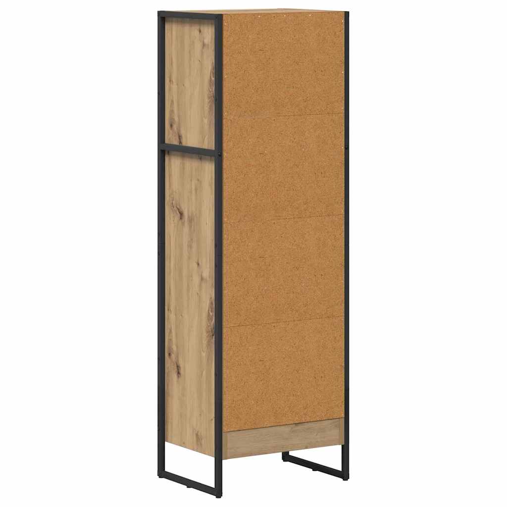Bogskab 40 x 30 x 121 cm Konstrueret træ Artisan eg