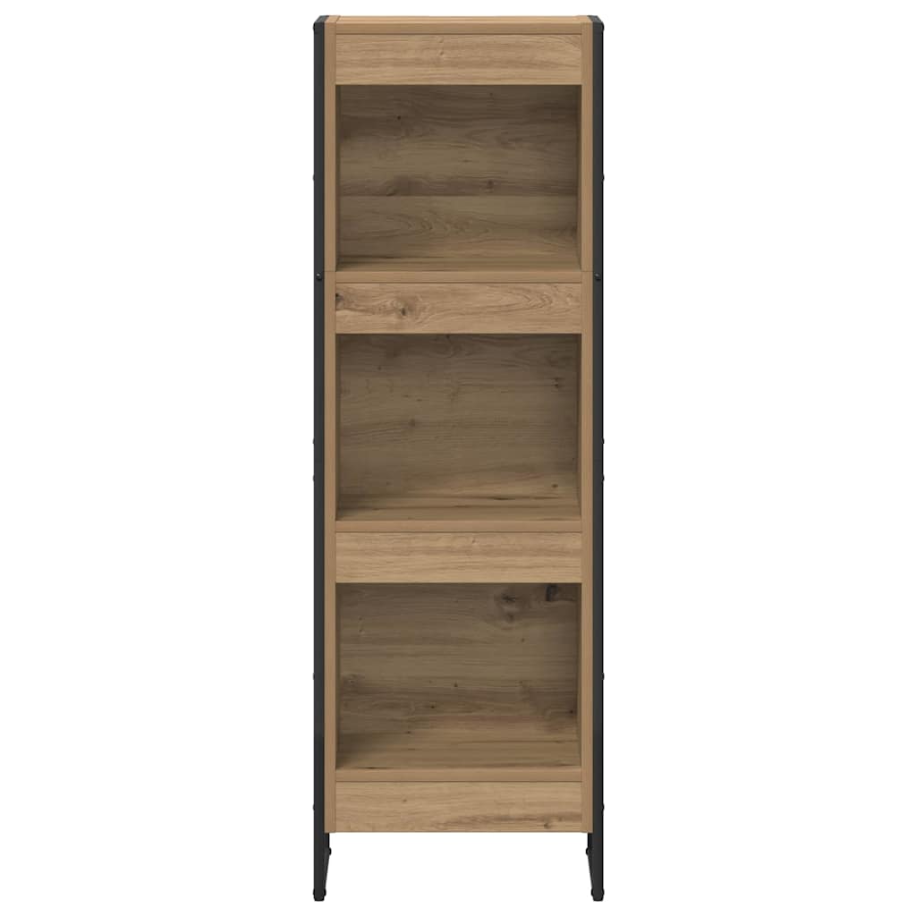 Bogskab 40 x 30 x 121 cm Konstrueret træ Artisan eg