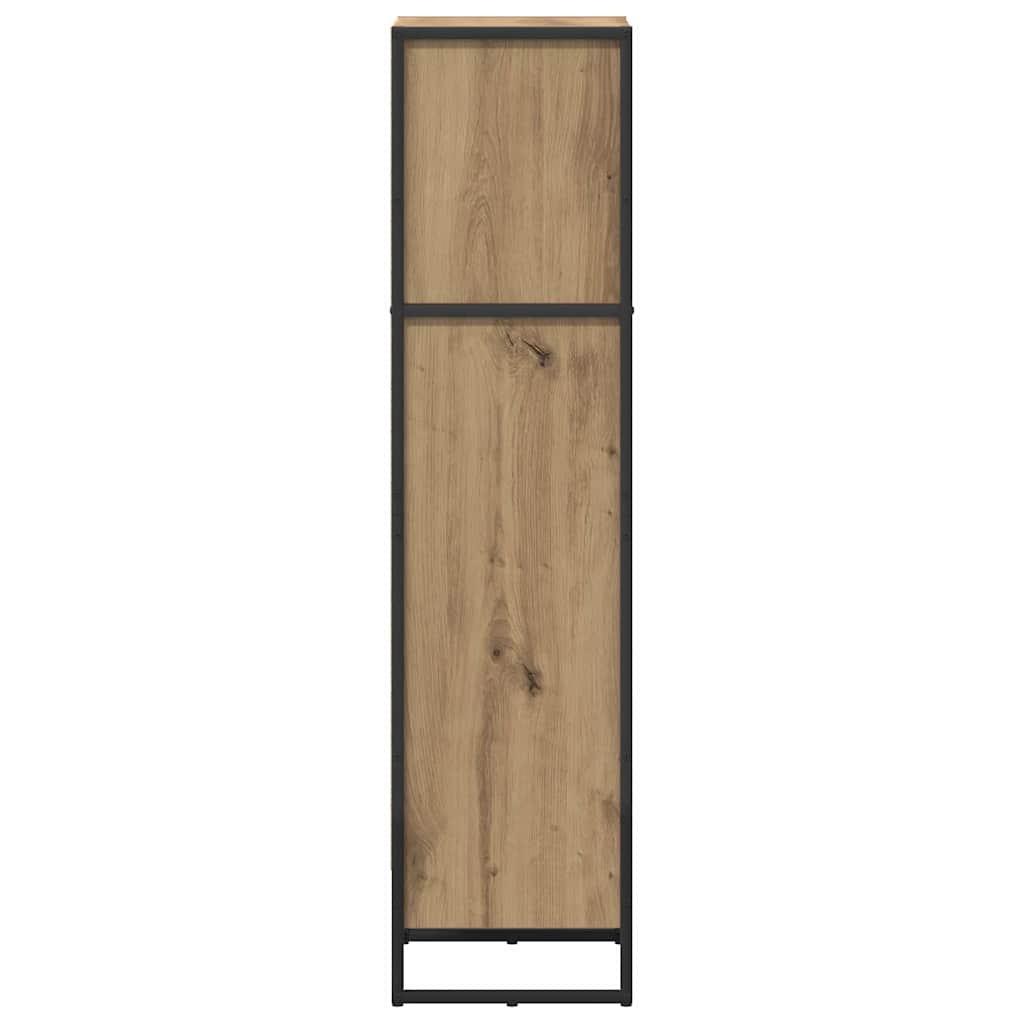 Bogskab 40 x 30 x 121 cm Konstrueret træ Artisan eg