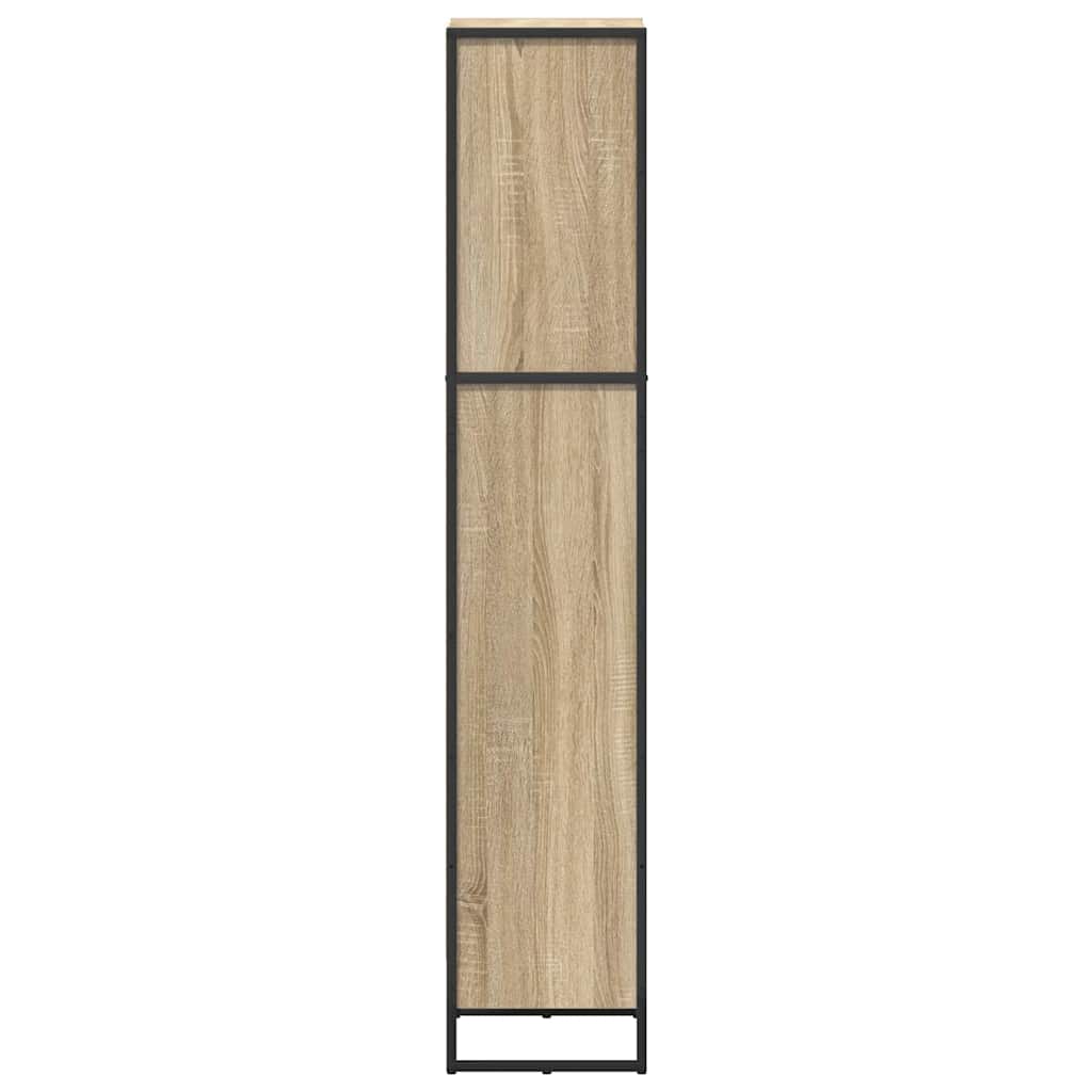 Bogskab 40 x 30 x 155 cm Konstrueret træ Sonoma