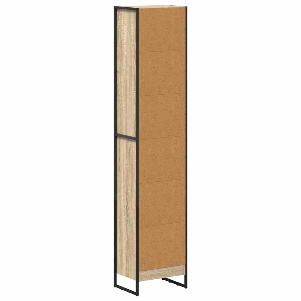 Bogskab 40 x 30 x 189,5 cm Konstrueret træ Sonoma