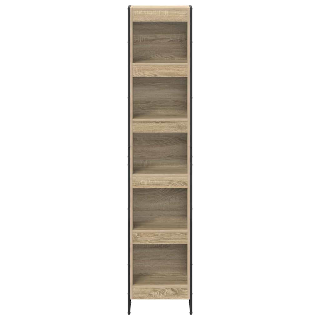 Bogskab 40 x 30 x 189,5 cm Konstrueret træ Sonoma
