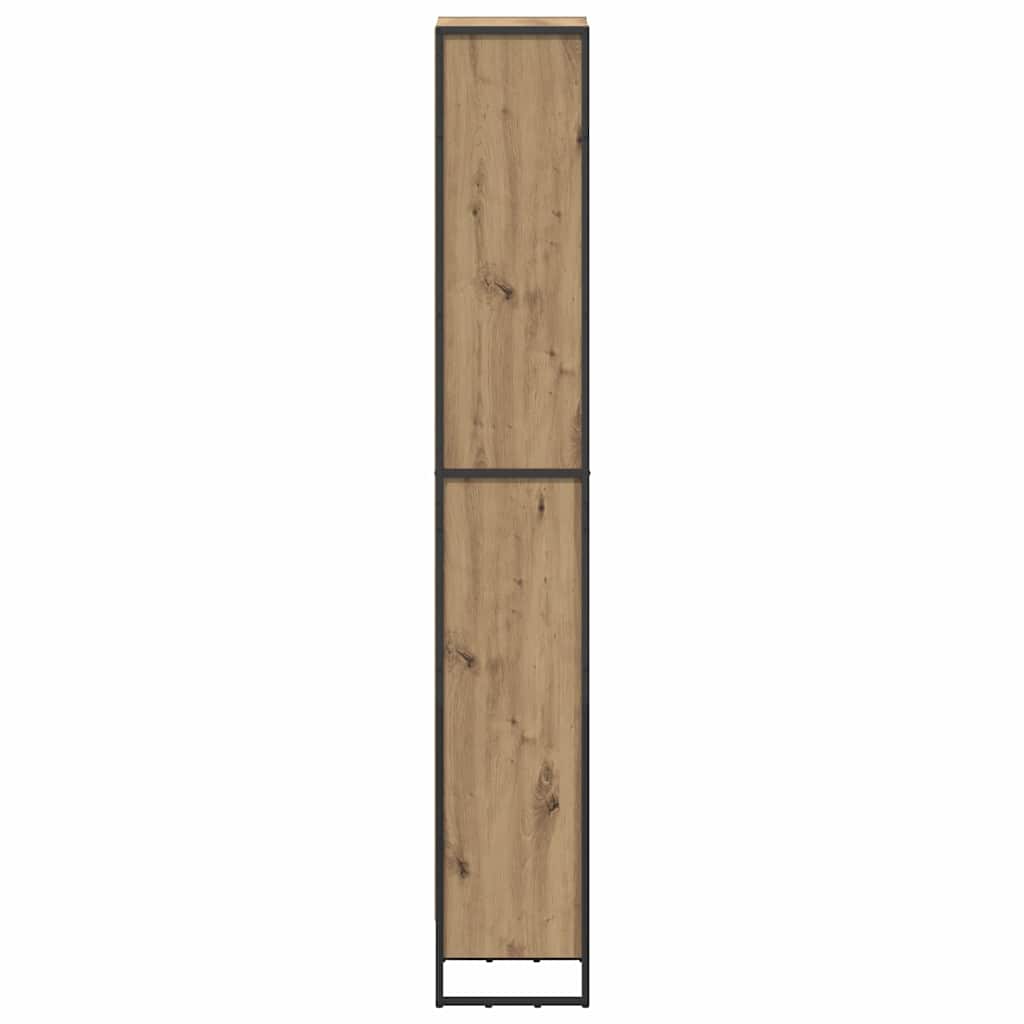 Bogskab 40 x 30 x 189,5 cm Konstrueret træ Artisan eg